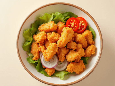 Chicken Karaage Salad